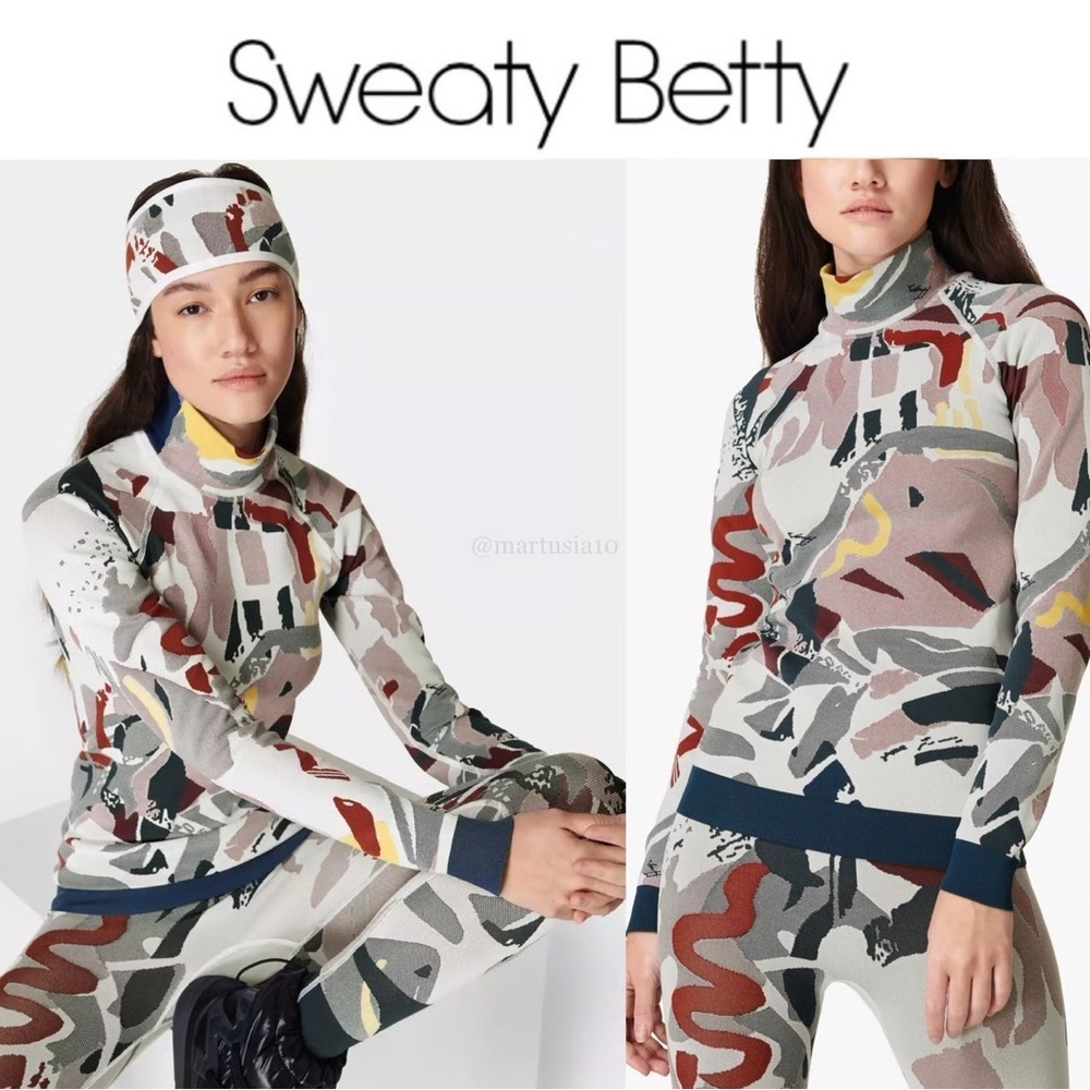 Sweaty Betty Thermal Ski Base Layer Top — NWOT XS, Performance Fit